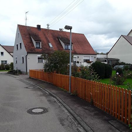 Ferienwohnung Irmgard Nördlingen Esterno foto