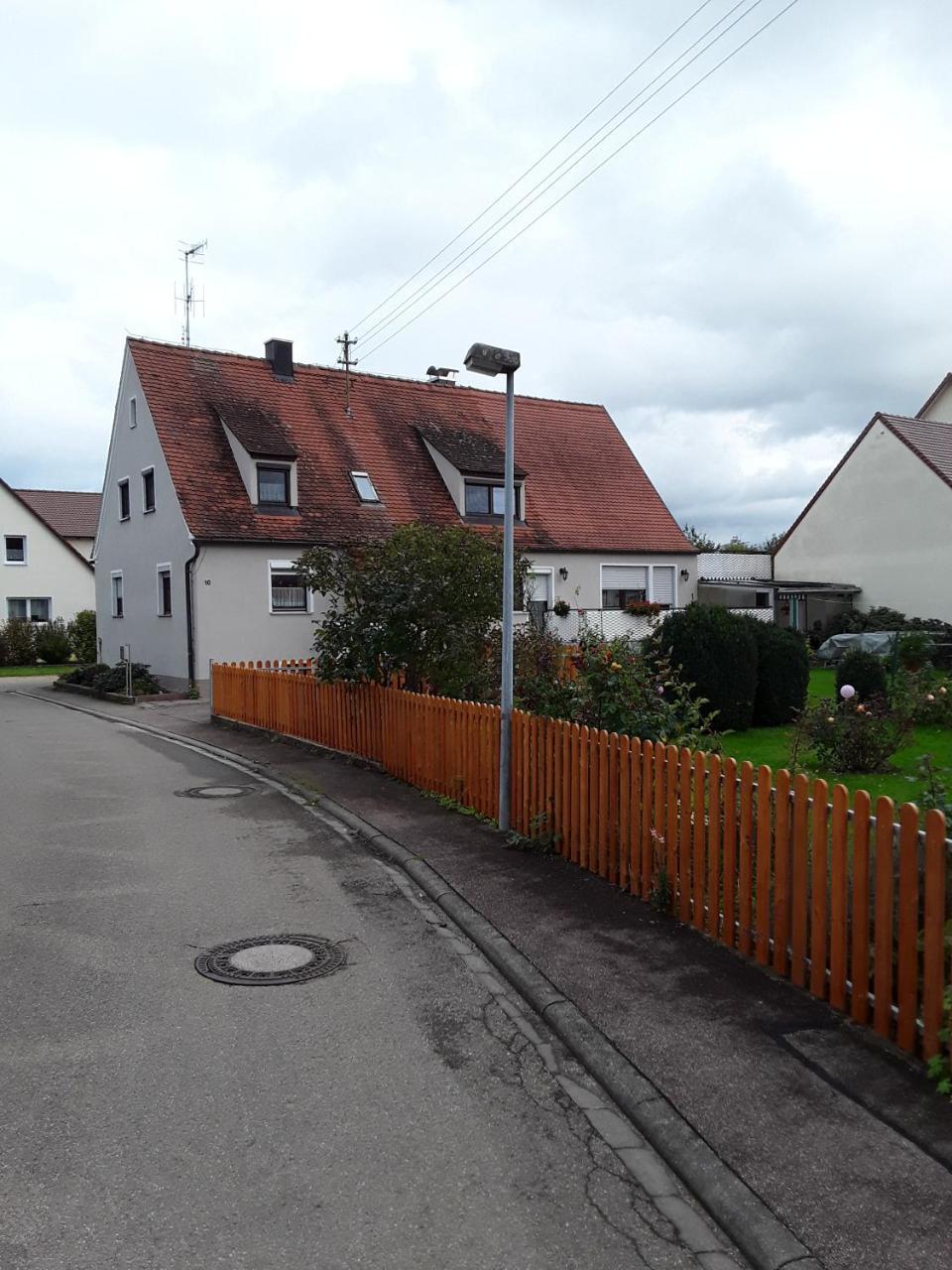 Ferienwohnung Irmgard Nördlingen Esterno foto